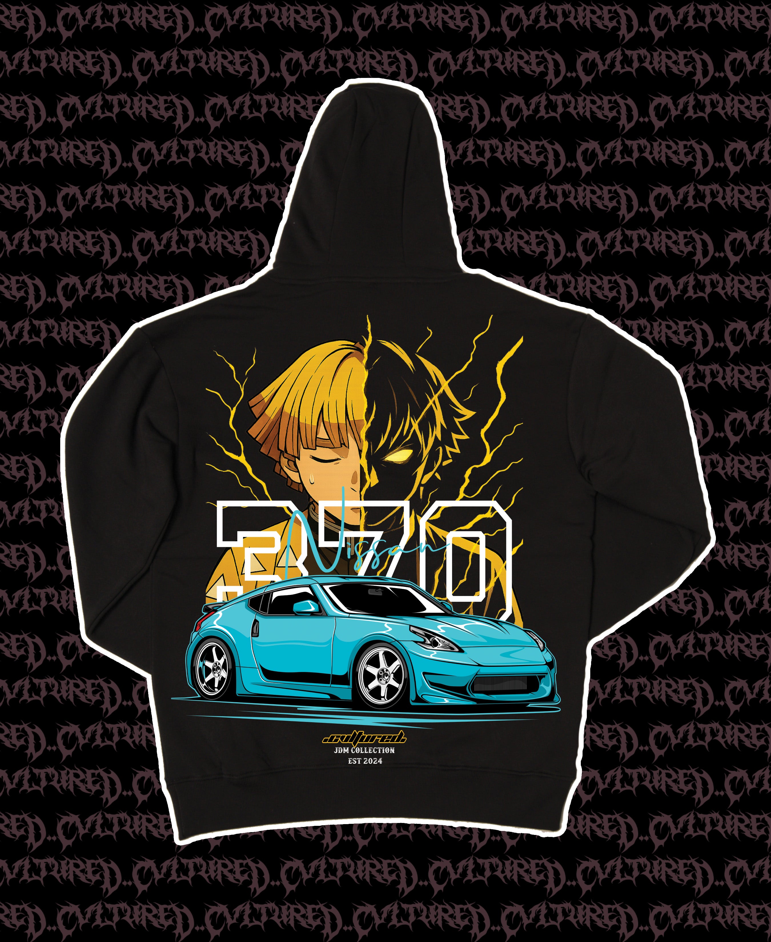 Nissan 370Z "Demon Slayer Zenitsu"