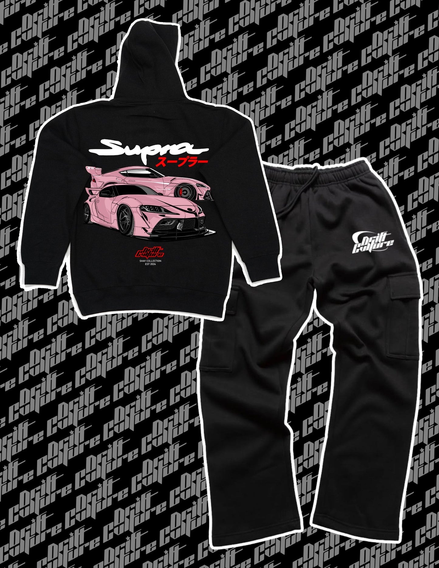 Toyota Supra MK5 Hoodie Bundle "Shay2Cray Collection"