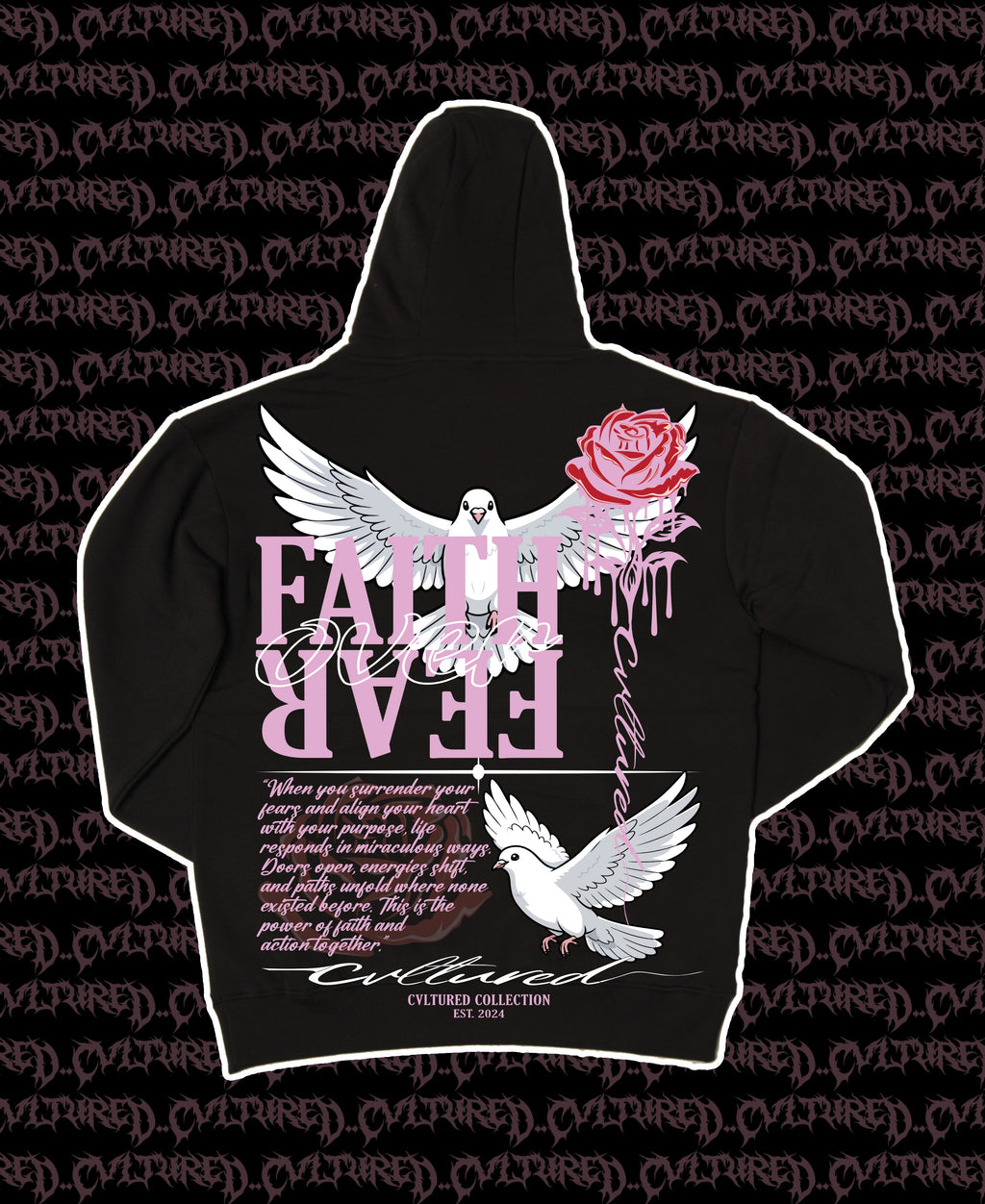 Faith Over Fear Pink Edition