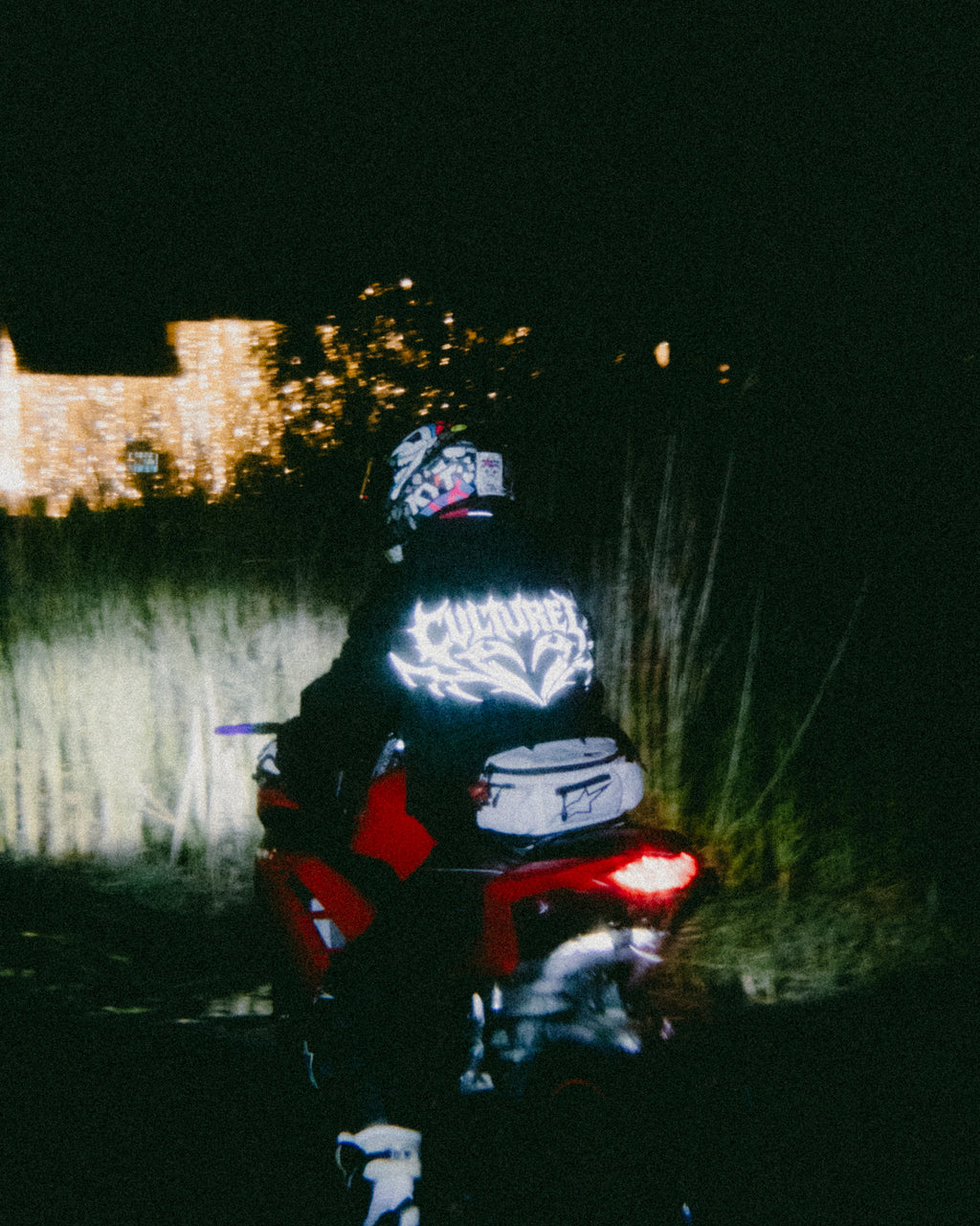 Reflective Hoodies "Cvltured Heart"